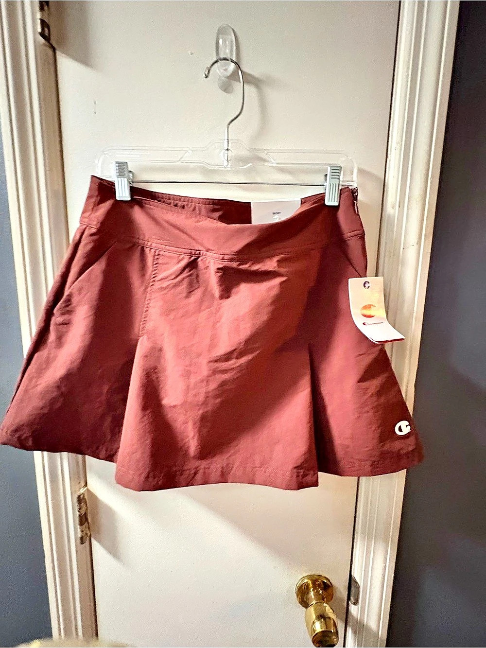 Champion Women's Pleated Skort Brown Size 8 NWT